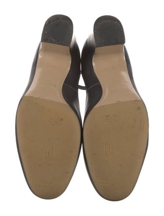 Valentino Leather D'Orsay Pumps