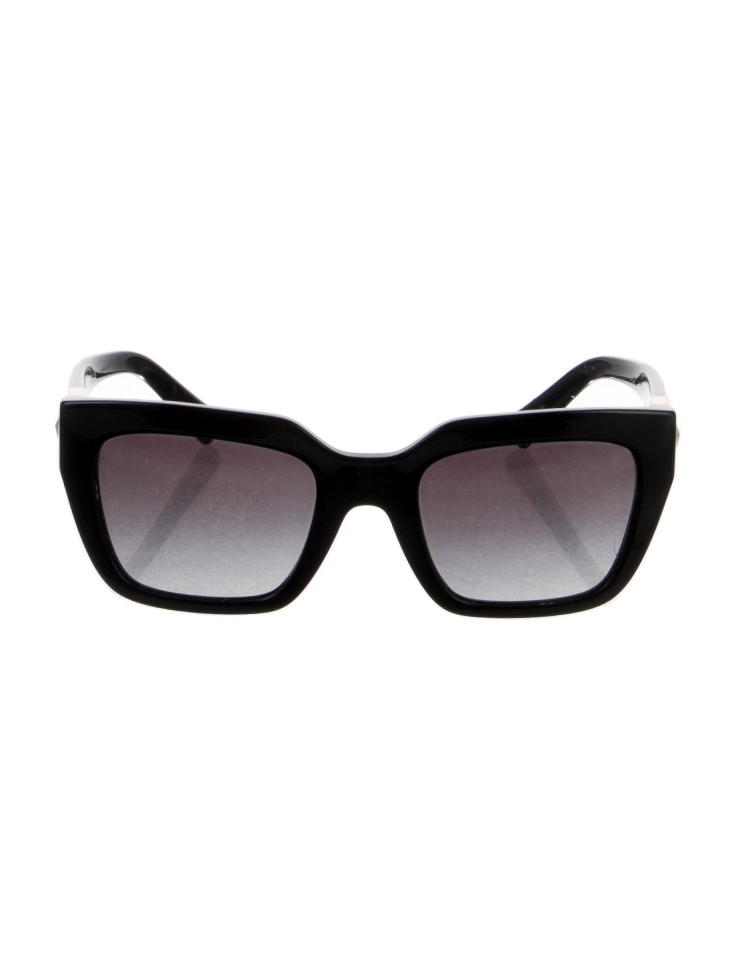 Valentino Rockstud Accents Square Sunglasses