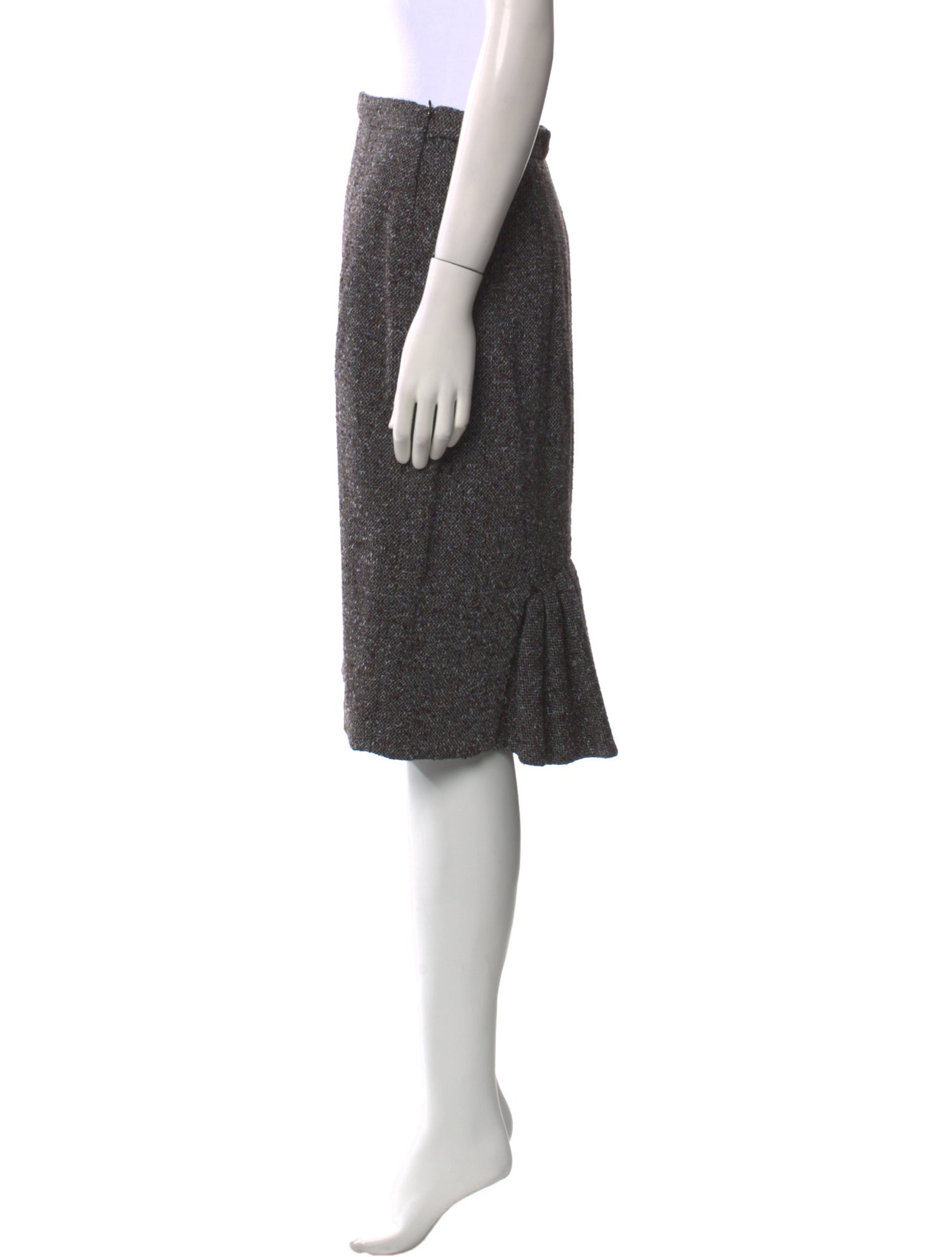 Valentino Wool Knee-Length Skirt