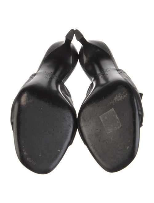 Valentino Rockstud Accents Leather Slides