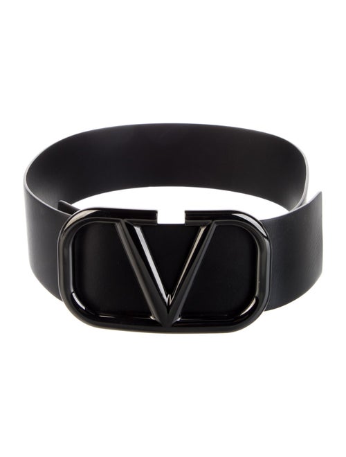 Valentino Wide Leather Belt