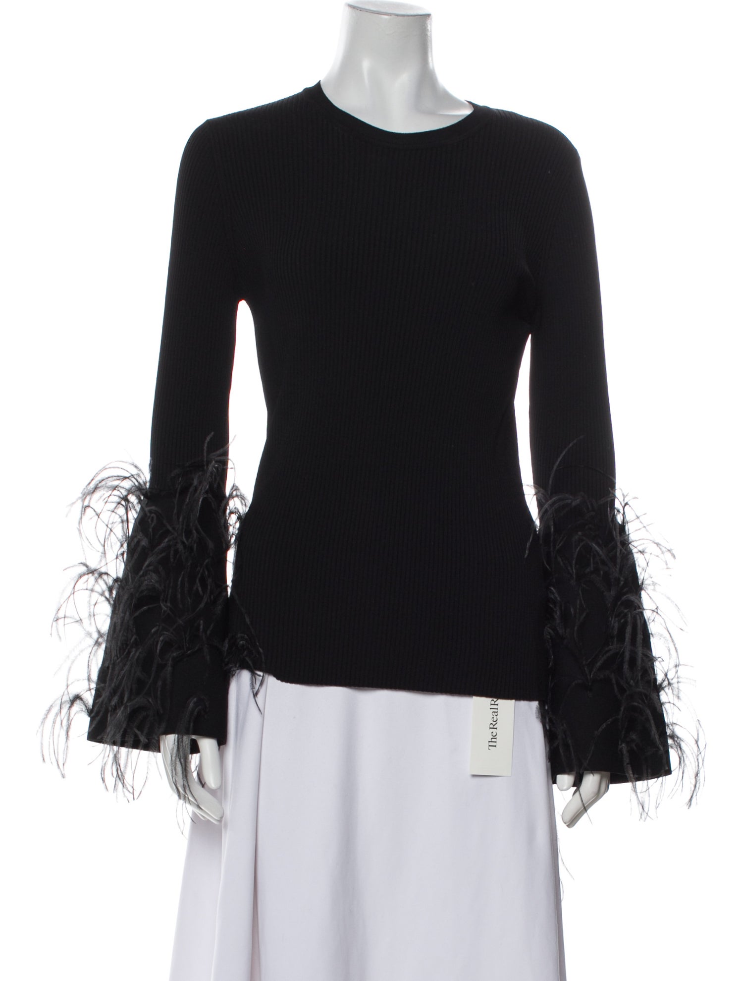 Valentino Crew Neck Long Sleeve Top