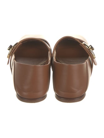 Valentino Leather Mary Jane Flats