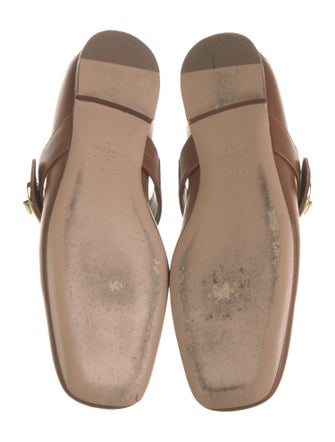Valentino Leather Mary Jane Flats