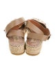 Valentino Suede Studded Accents Espadrilles