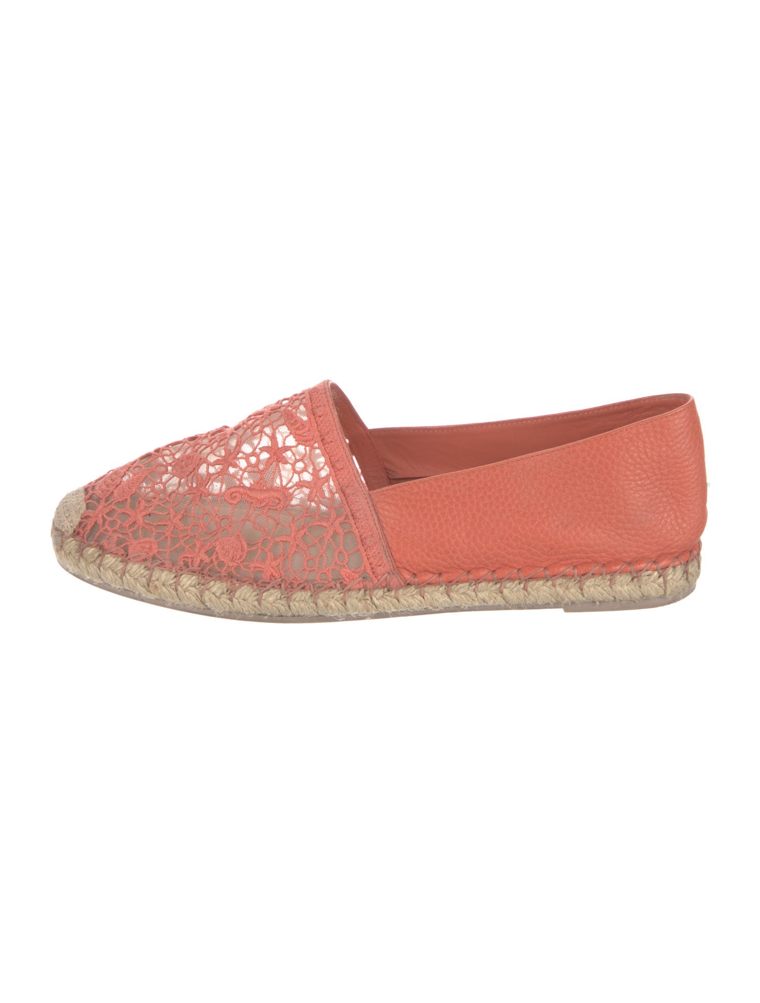 Valentino Lace Lace Pattern Espadrilles