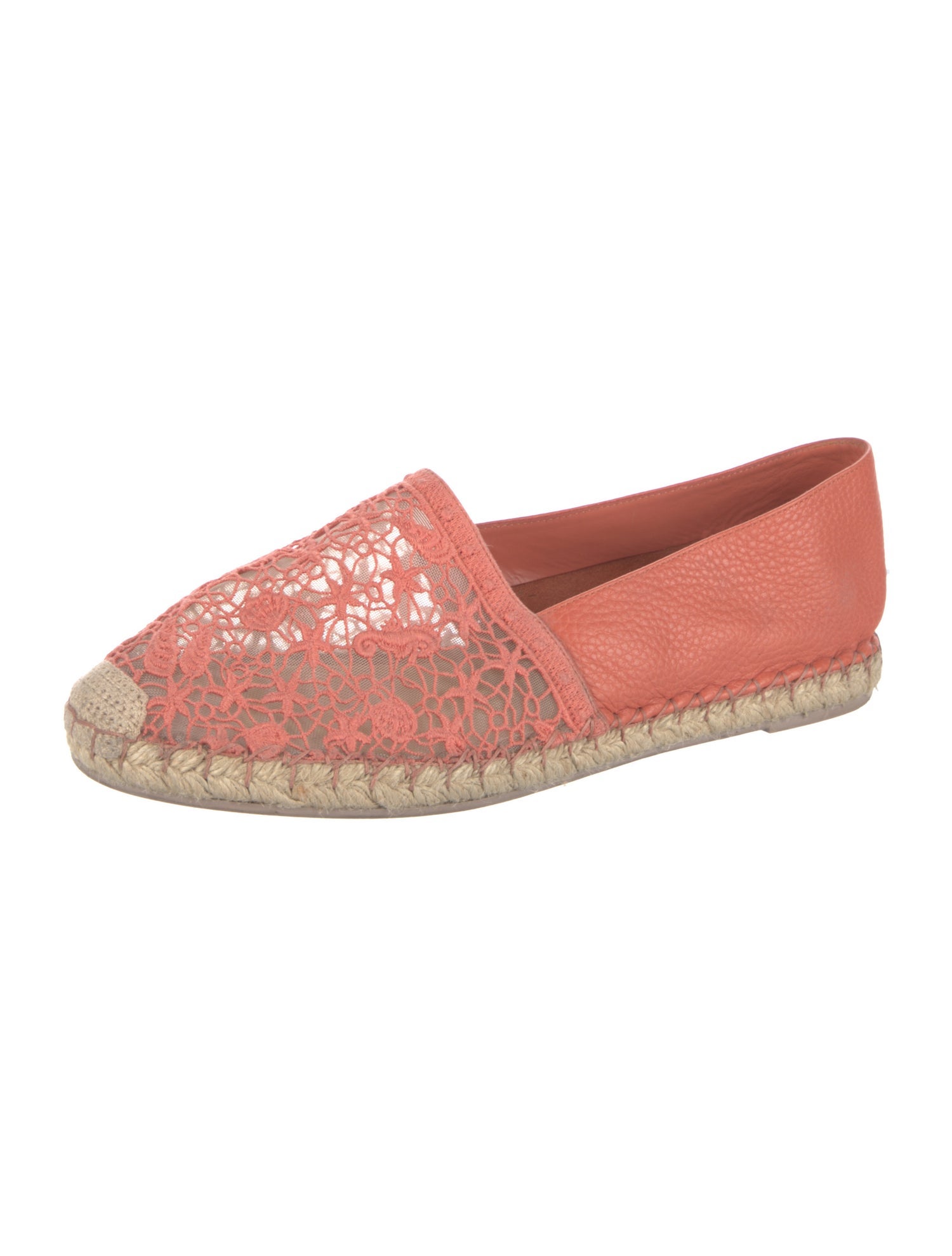 Valentino Lace Lace Pattern Espadrilles