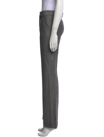 Valentino Linen Straight Leg Pants