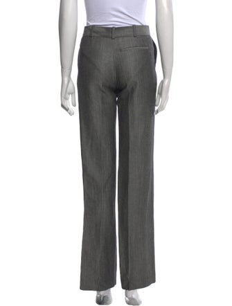 Valentino Linen Straight Leg Pants