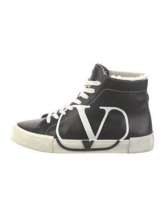 Valentino Leather Sneakers