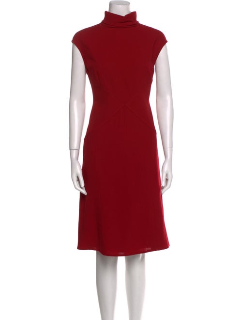 Valentino Virgin Wool Knee-Length Dress