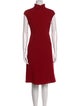 Valentino Virgin Wool Knee-Length Dress