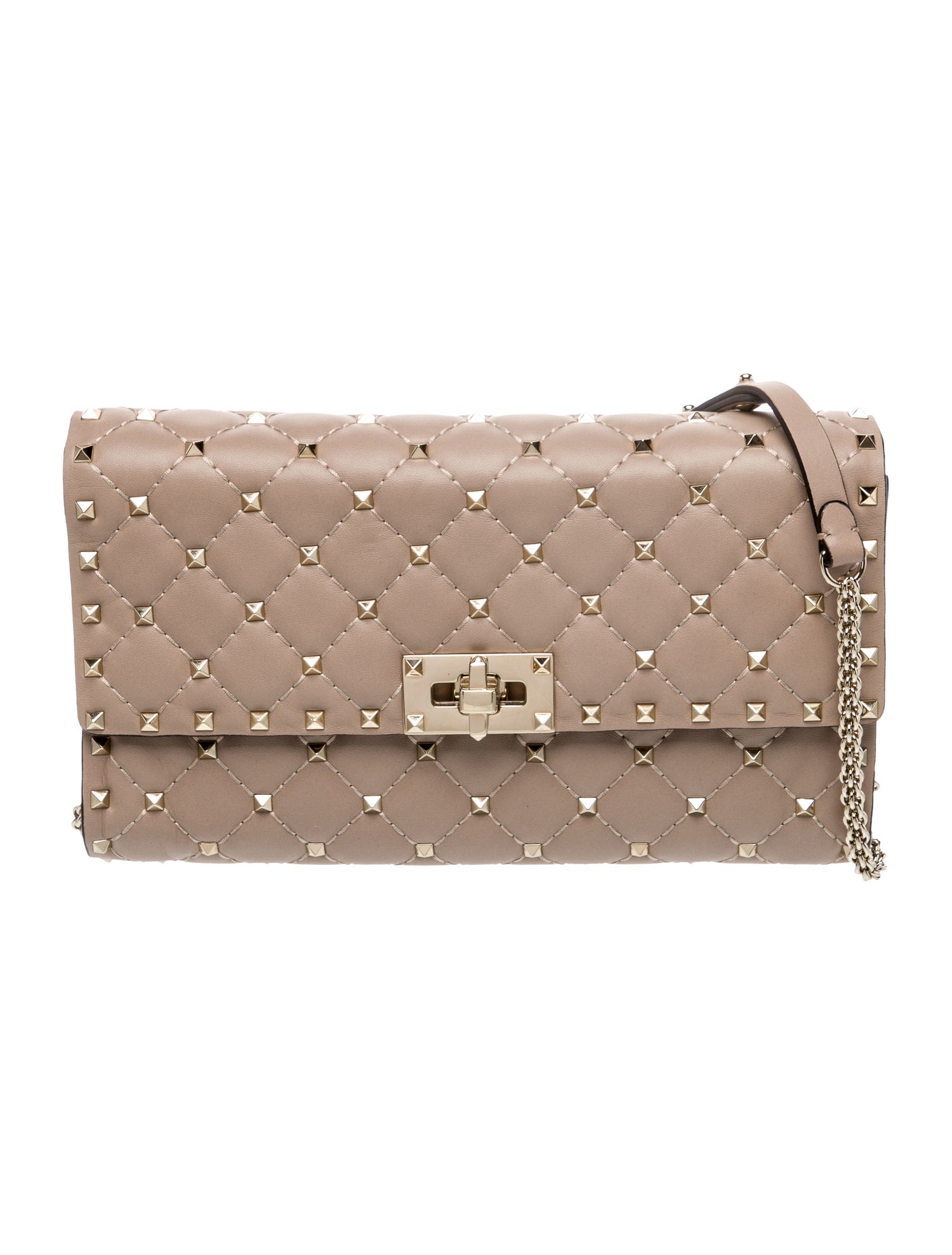 Valentino Quilted Messenger Bag