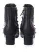Valentino Rockstud Accents Leather Chelsea Boots