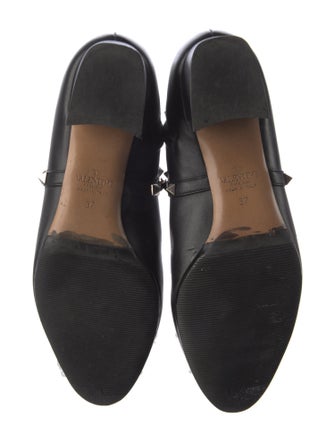 Valentino Rockstud Accents Leather Chelsea Boots