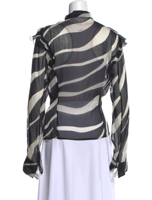 Valentino Silk Printed Blouse