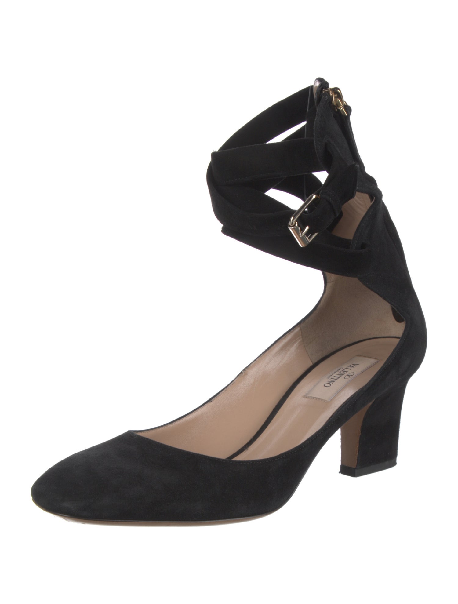 Valentino Suede Pumps