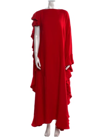 Valentino Silk Long Dress