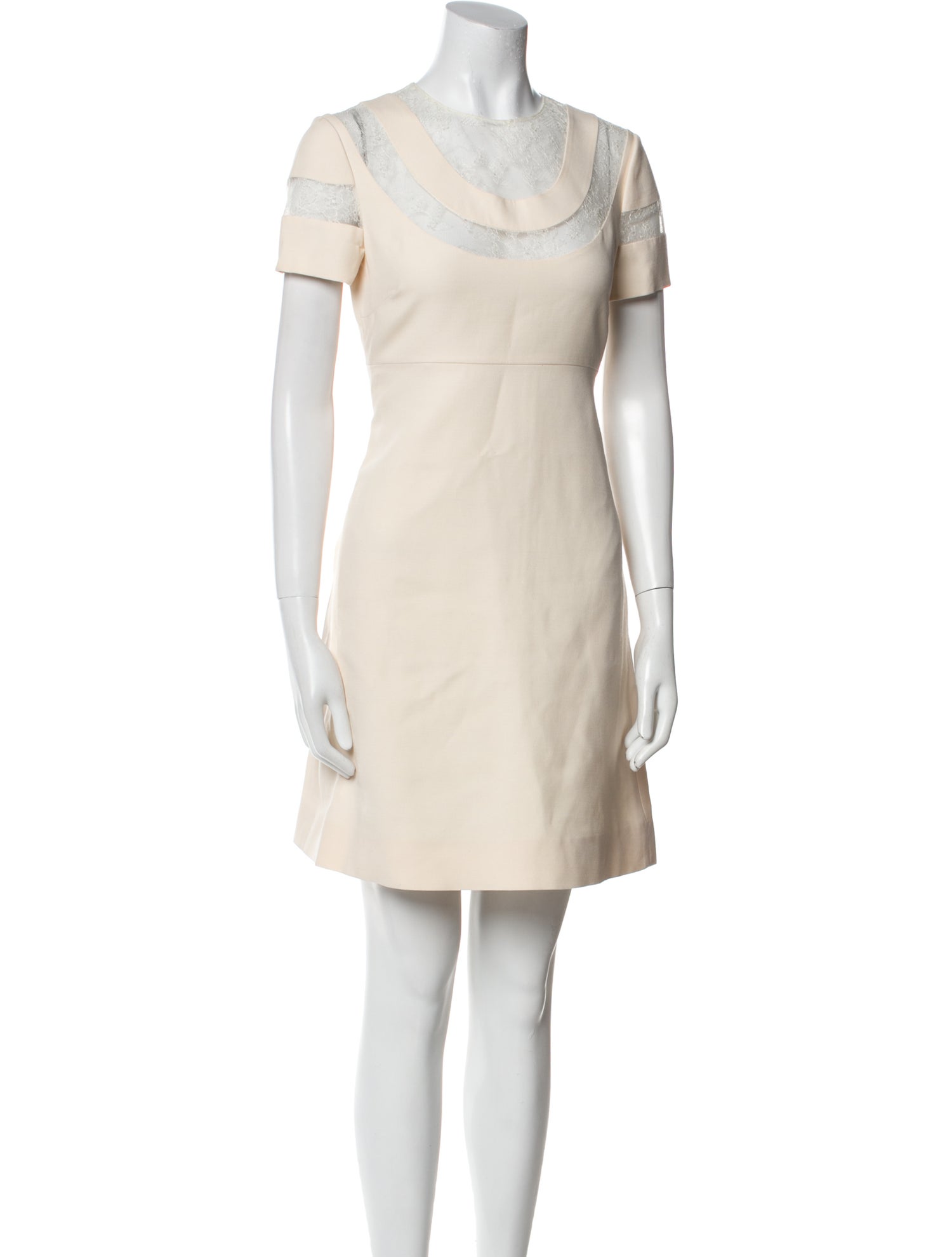 Valentino Virgin Wool Mini Dress