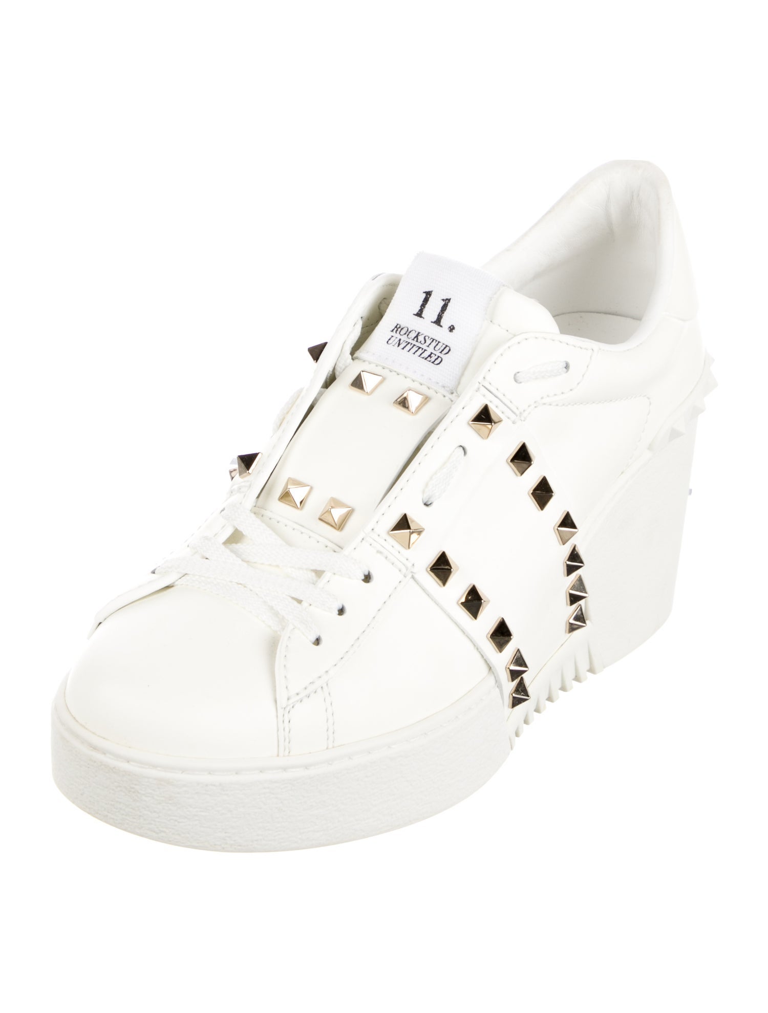 Valentino 11. Platform Sneaker Wedge Sneakers