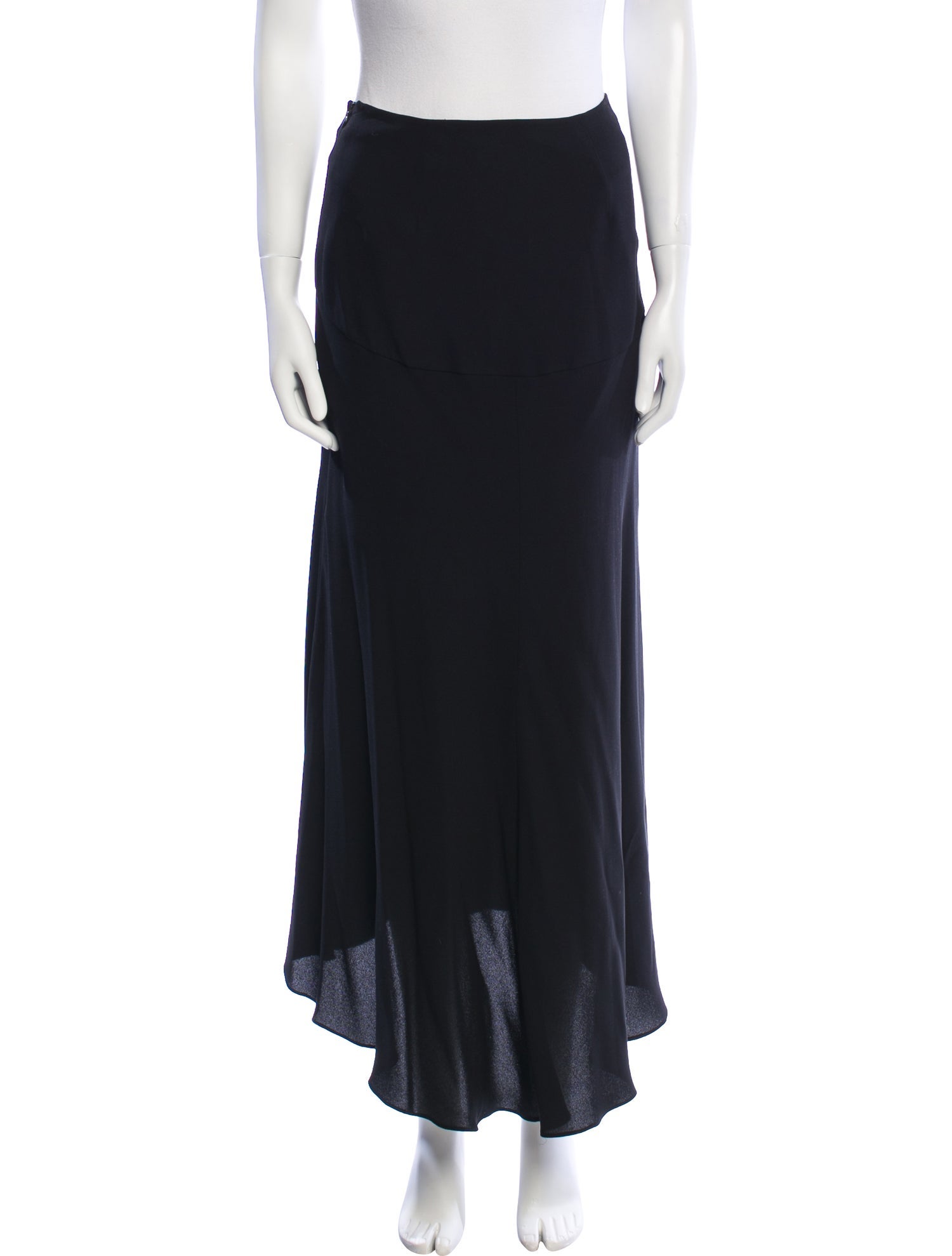 Valentino Silk Midi Length Skirt