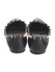 Valentino Rockstud Accents Leather Ballet Flats