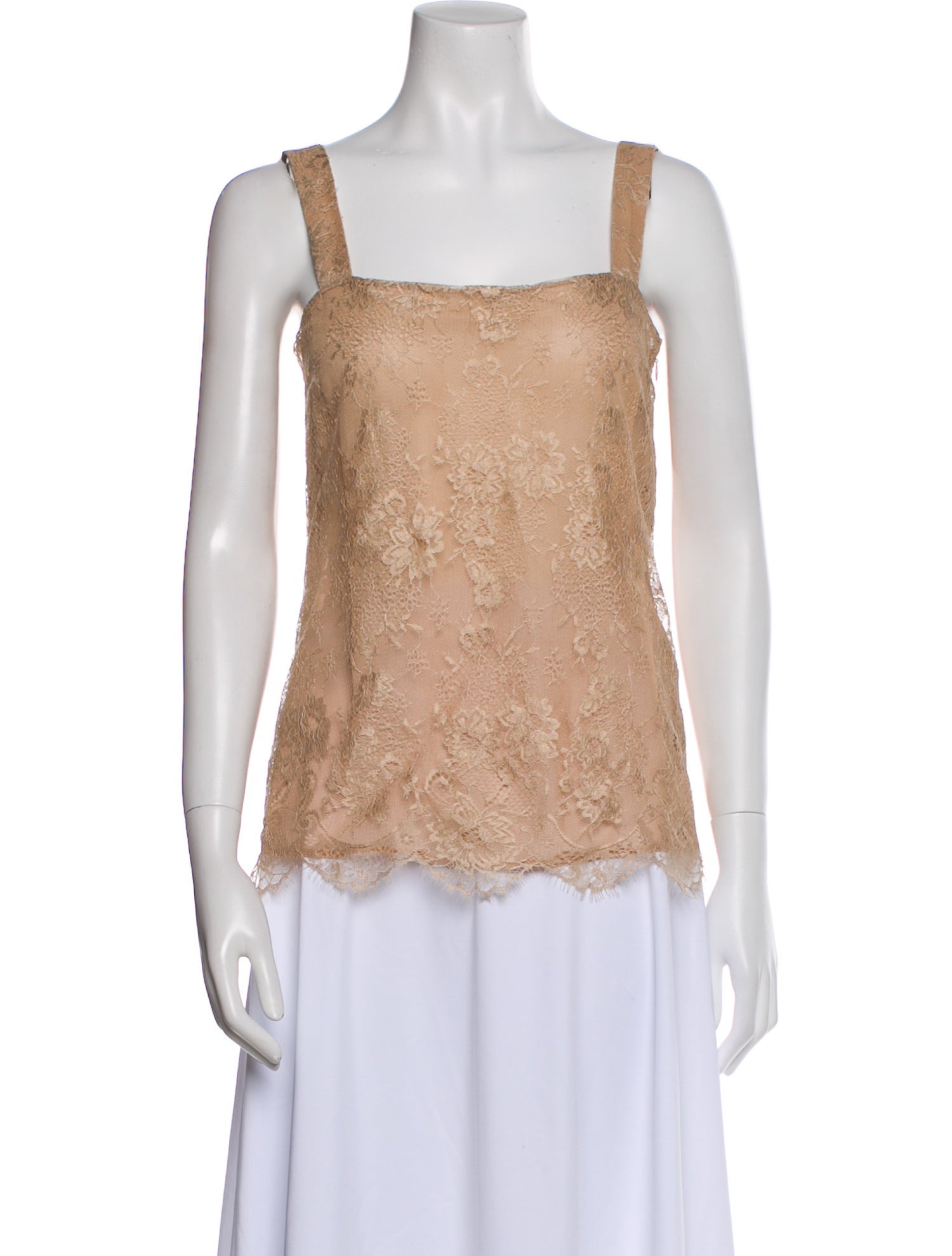 Valentino Vintage Square Neckline Sweater