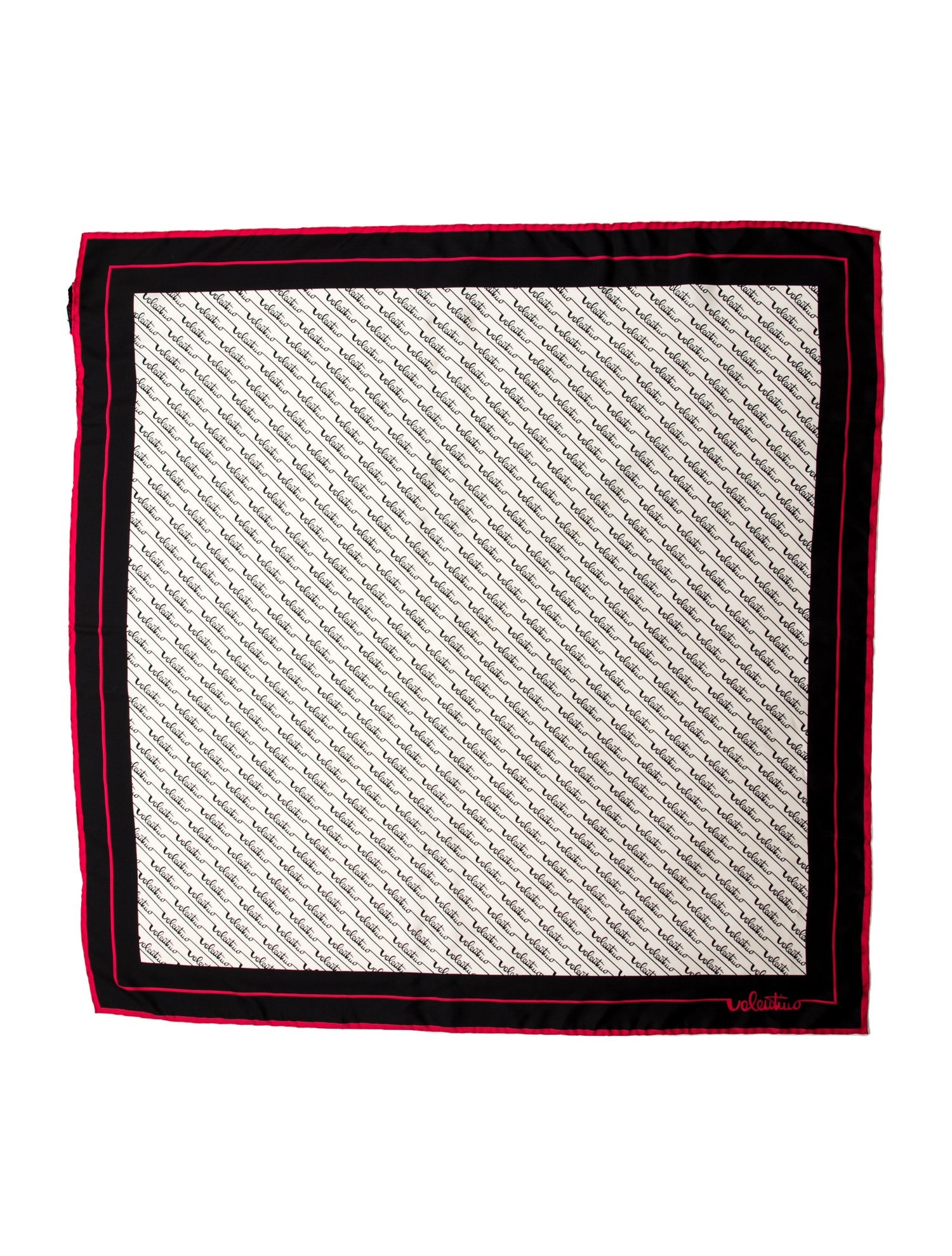 Valentino Silk Printed Scarf