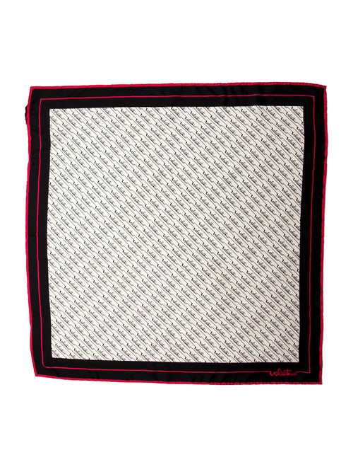 Valentino Silk Printed Scarf