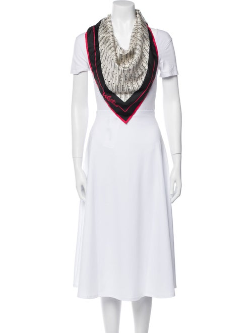 Valentino Silk Printed Scarf