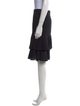 Valentino Ruffle Embellishment Knee-Length Skirt