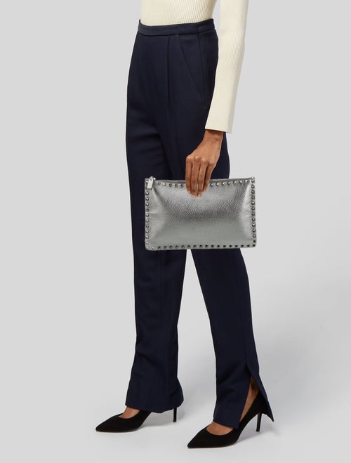Valentino Rockstud Clutch
