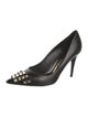 Valentino Rockstud Accents Leather Pumps