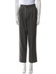 Valentino Wool Straight Leg Pants