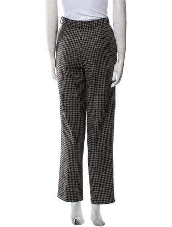 Valentino Wool Straight Leg Pants