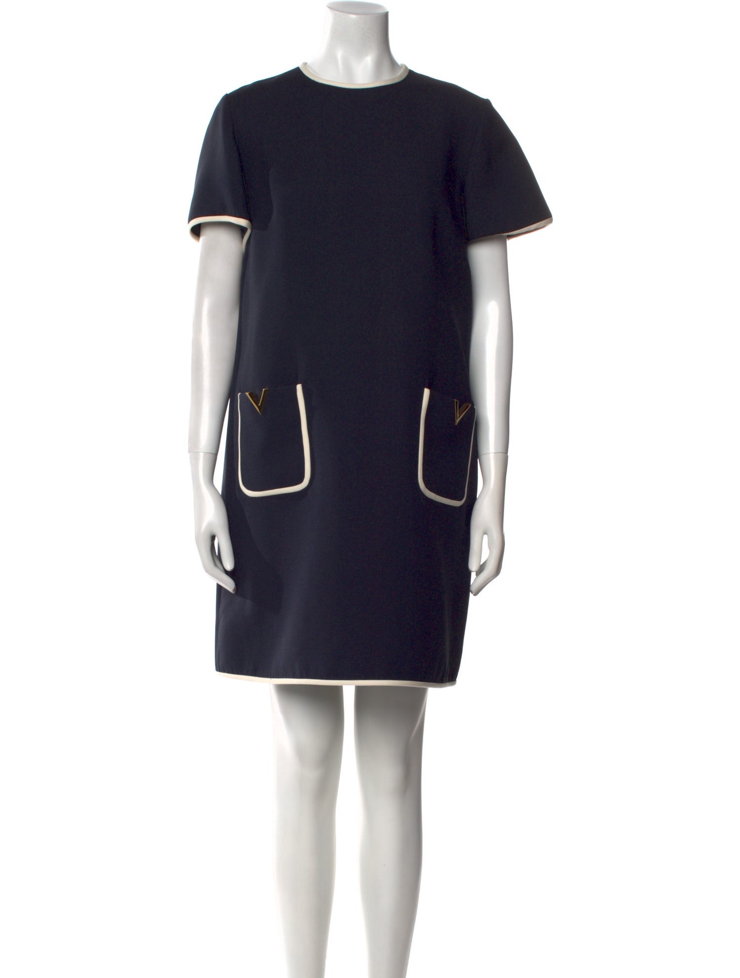 Valentino Virgin Wool Mini Dress