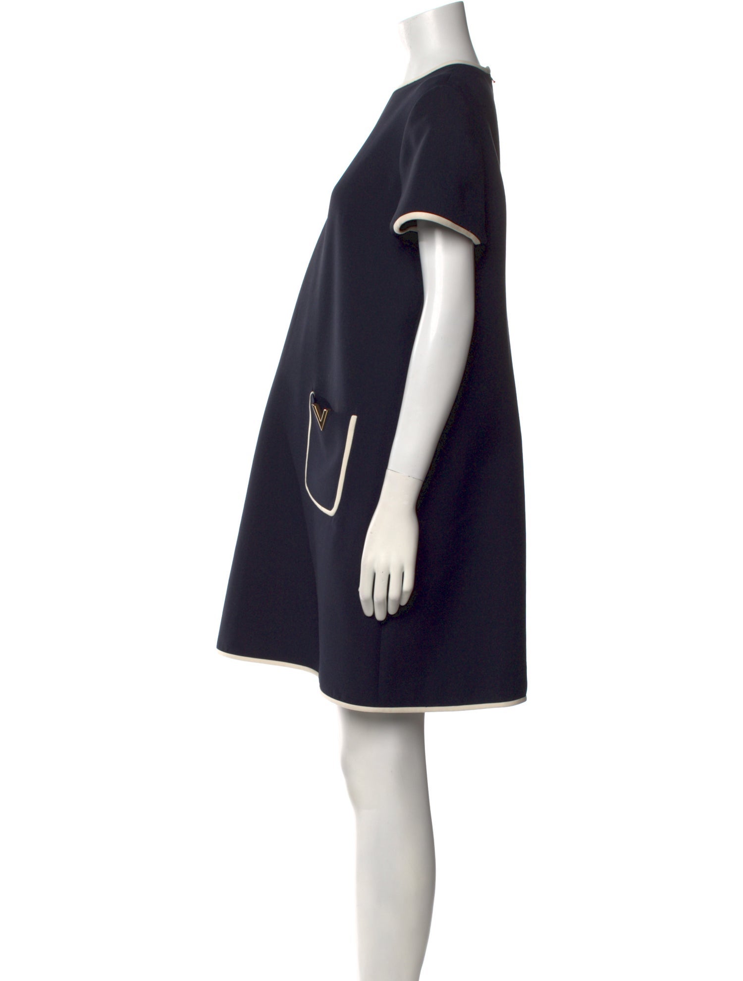 Valentino Virgin Wool Mini Dress