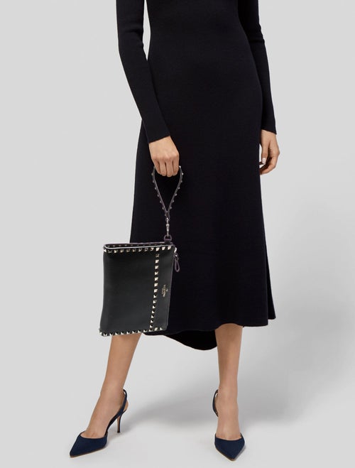 Valentino Rockstud Clutch