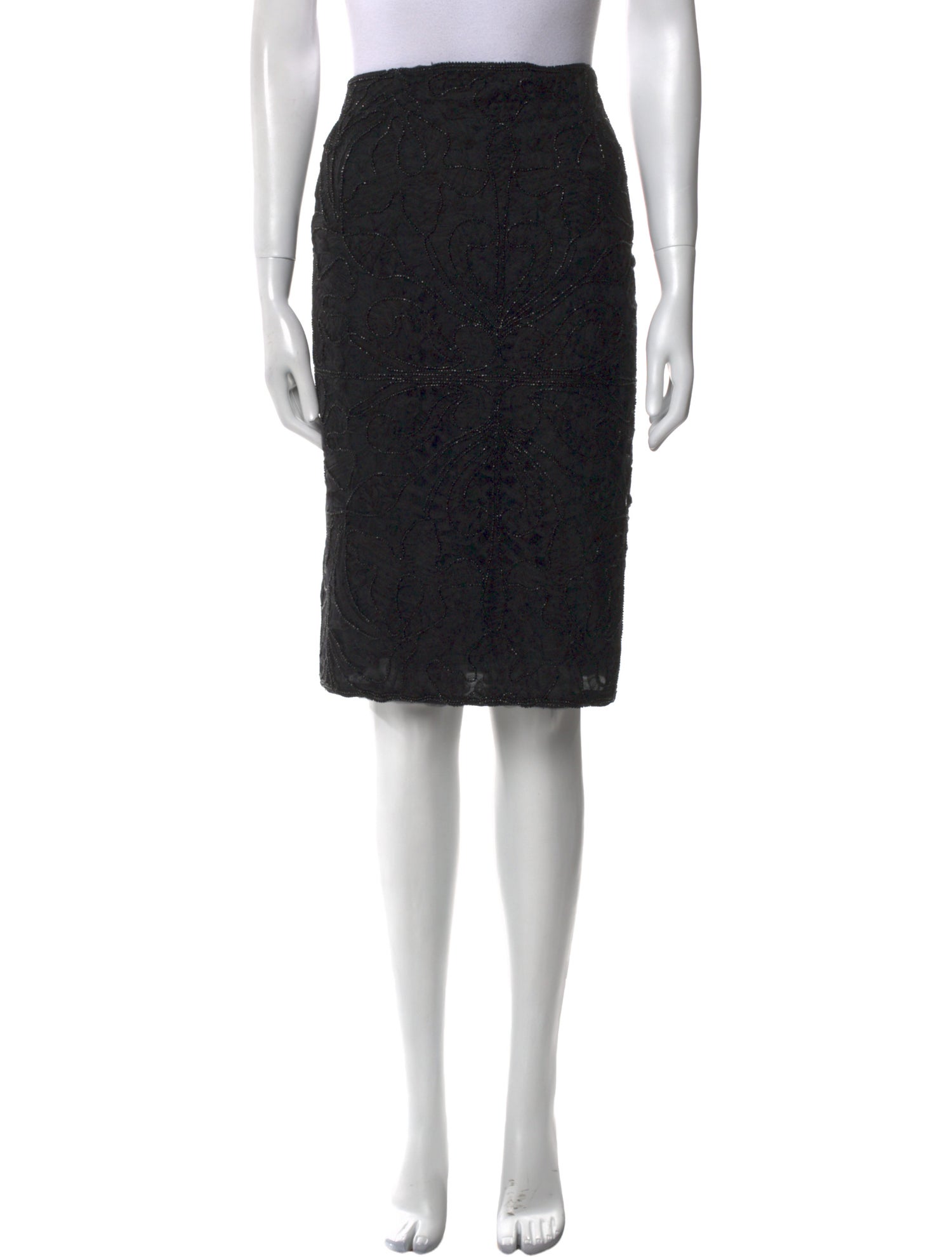 Valentino Vintage Knee-Length Skirt