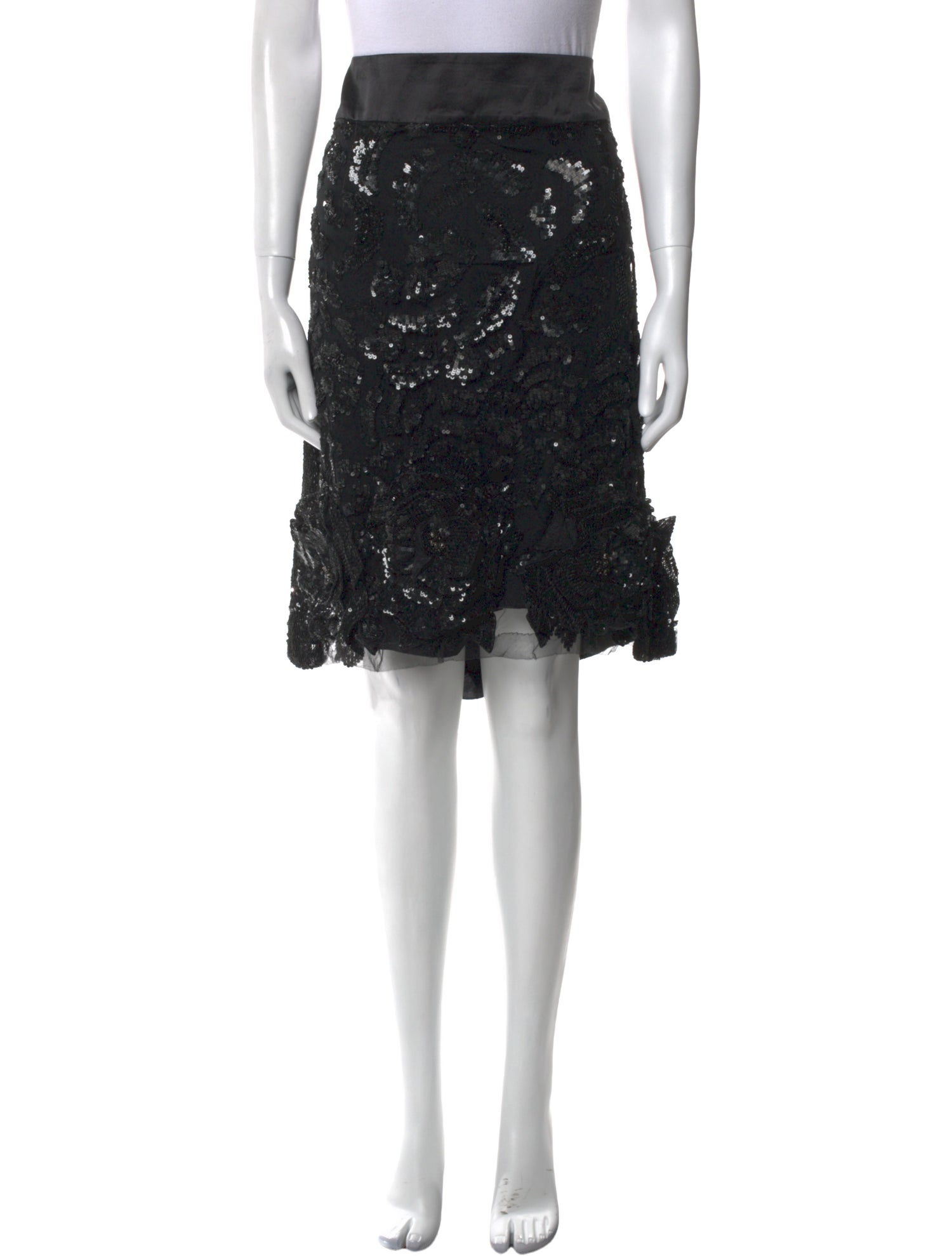 Valentino Vintage Knee-Length Skirt