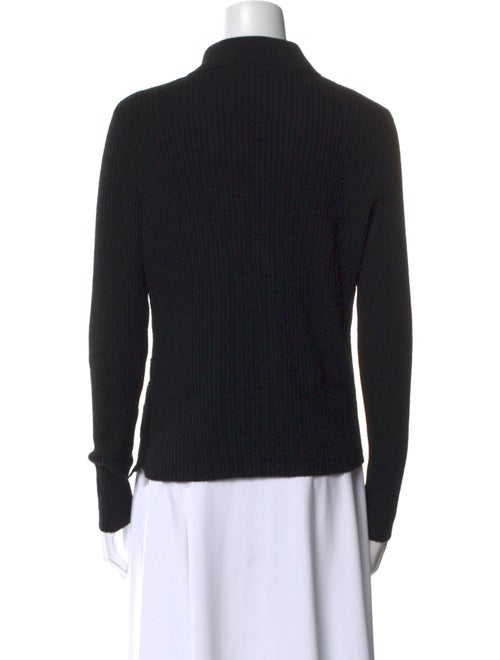 Valentino Long Sleeve Button-Up Top