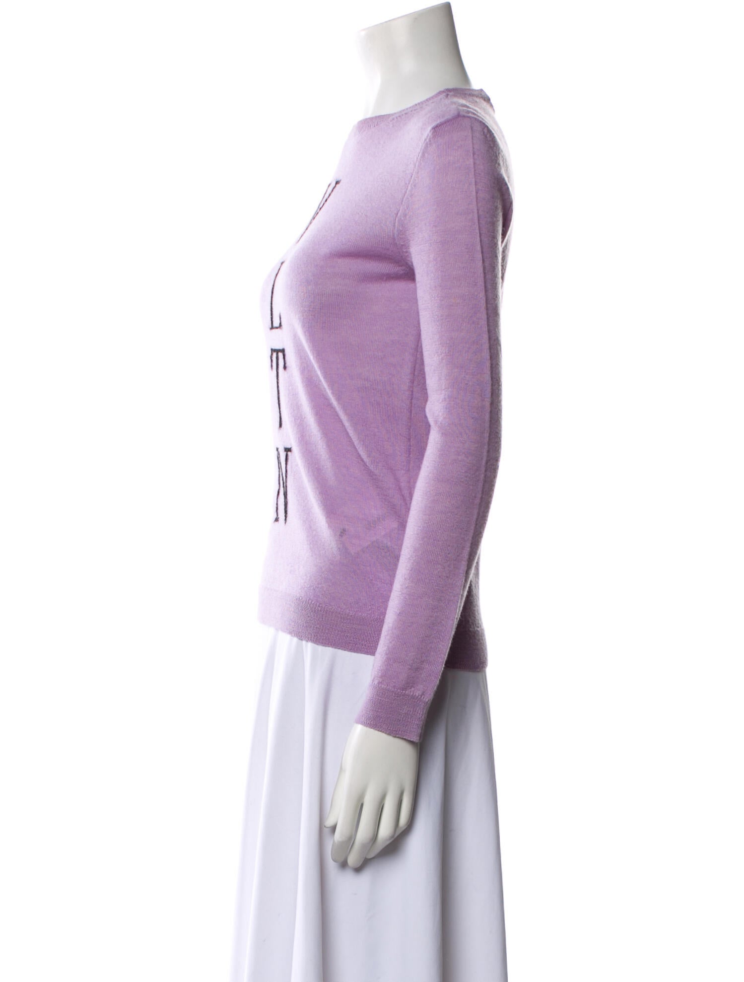 Valentino Silk Graphic Print Sweater w/ Tags