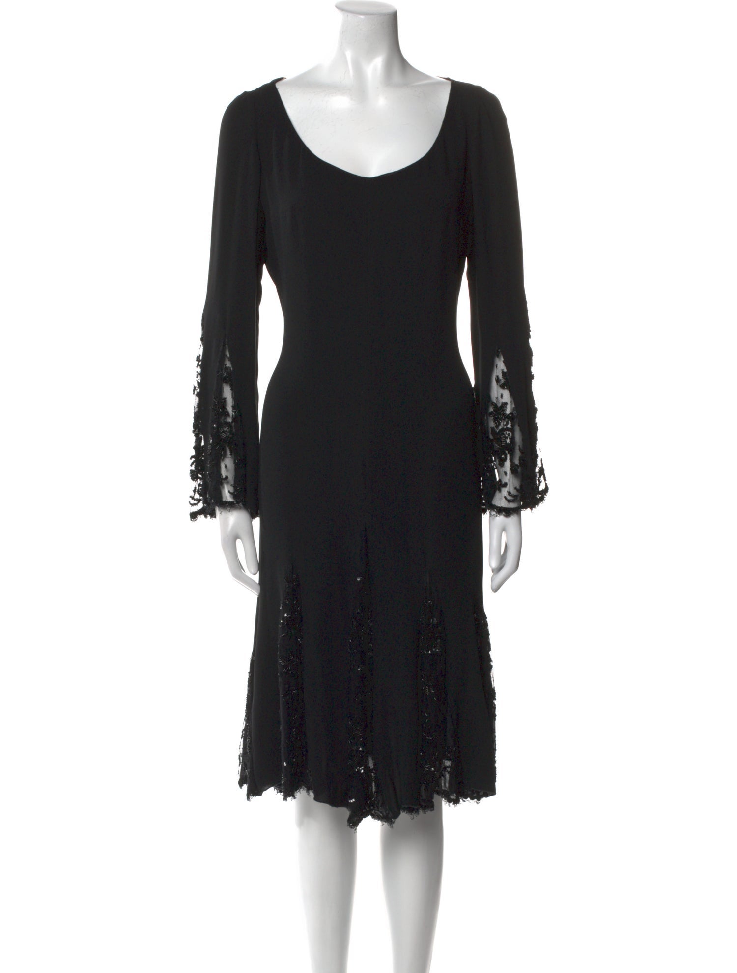 Valentino Vintage Midi Length Dress