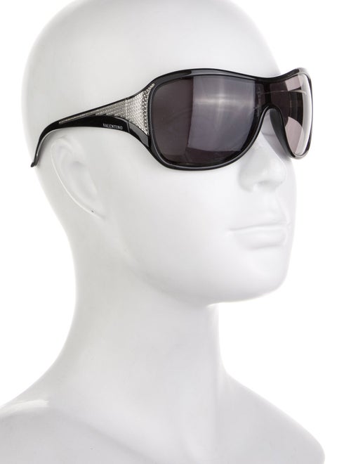Valentino Shield Tinted Sunglasses