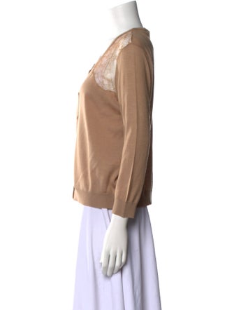 Valentino Virgin Wool Scoop Neck Sweater