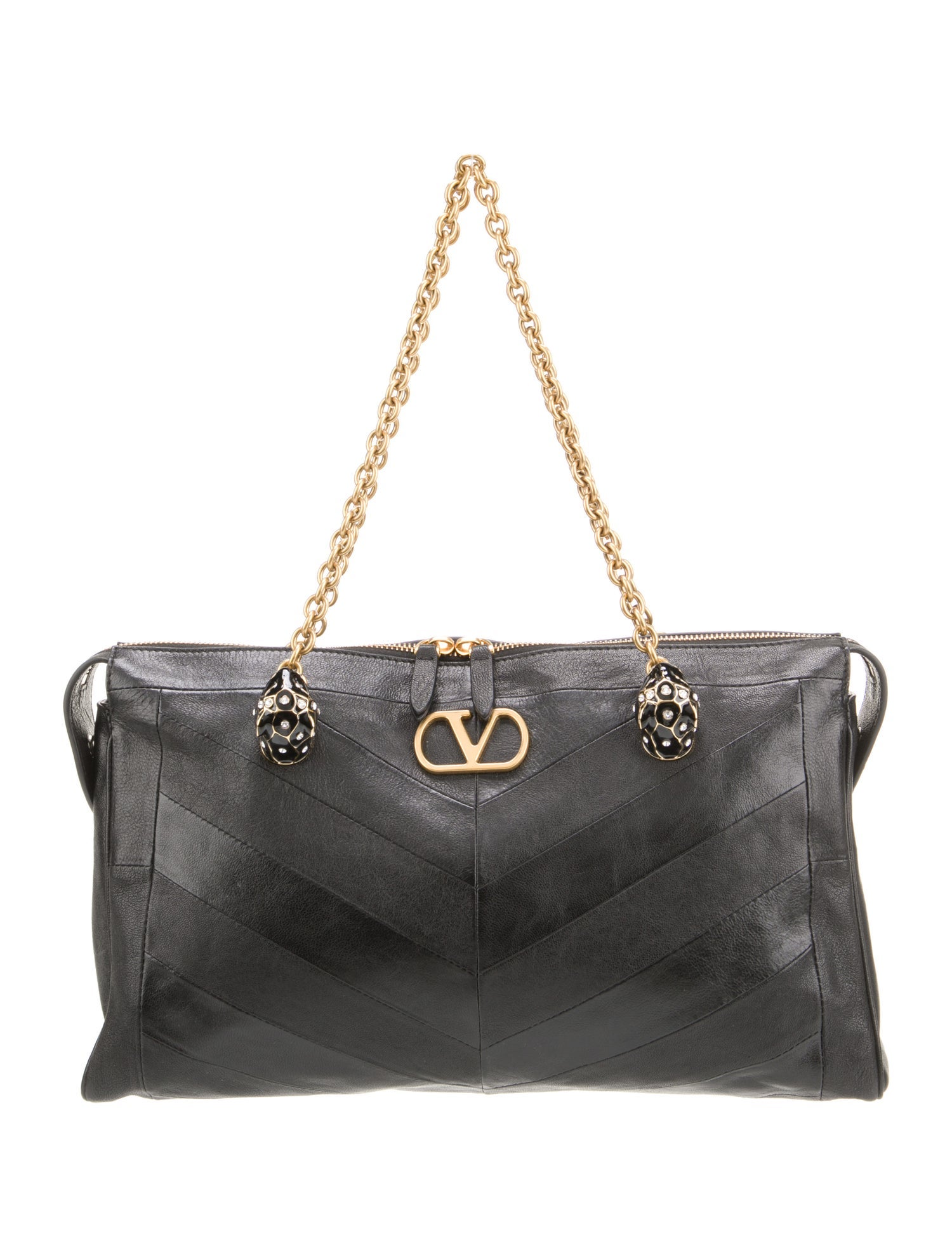 Valentino Leather Panthea Medium