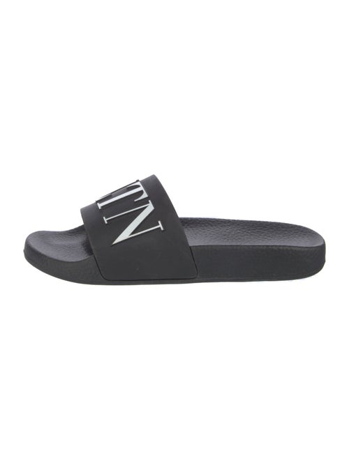 Valentino Rubber Printed Slides