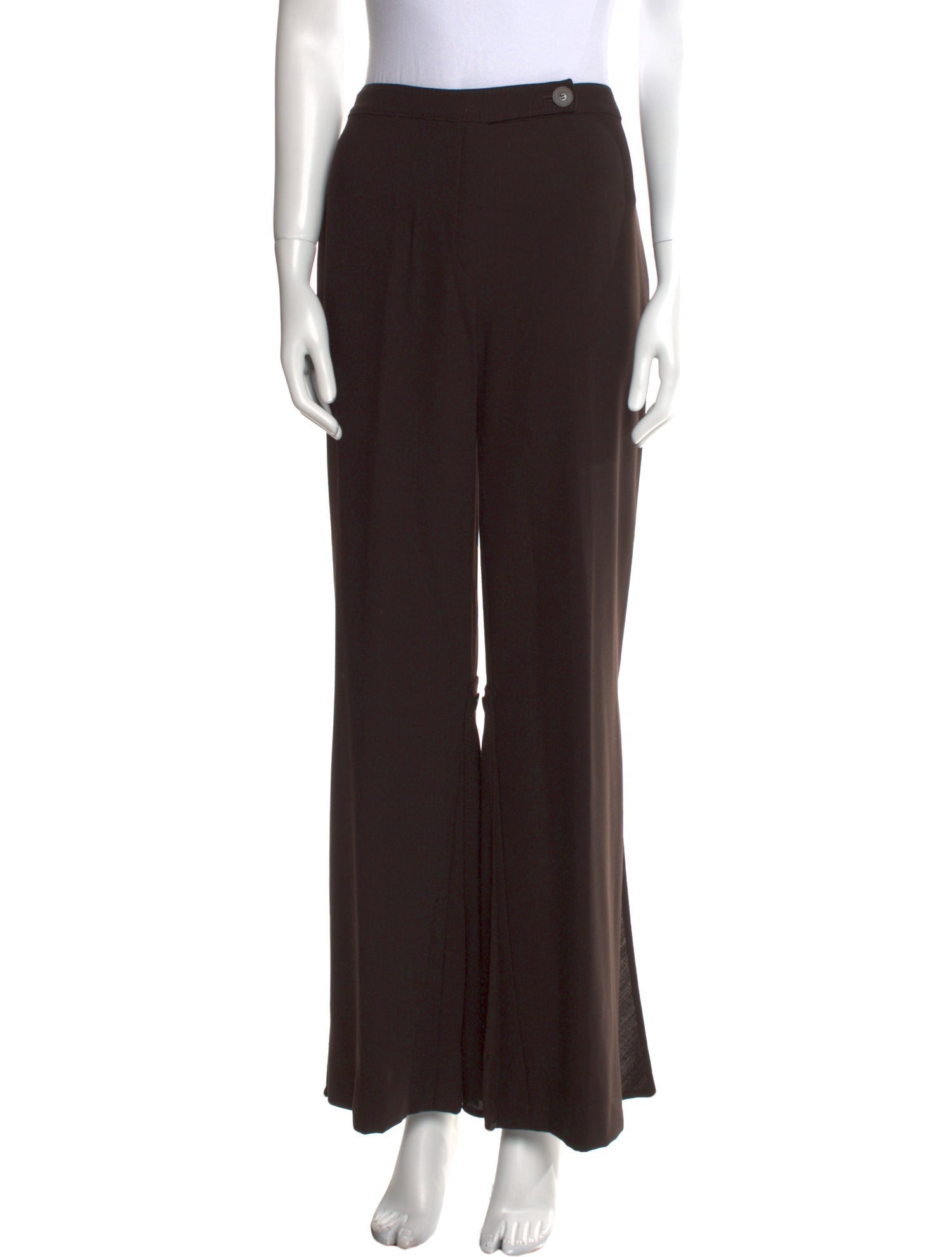Valentino Virgin Wool Wide Leg Pants