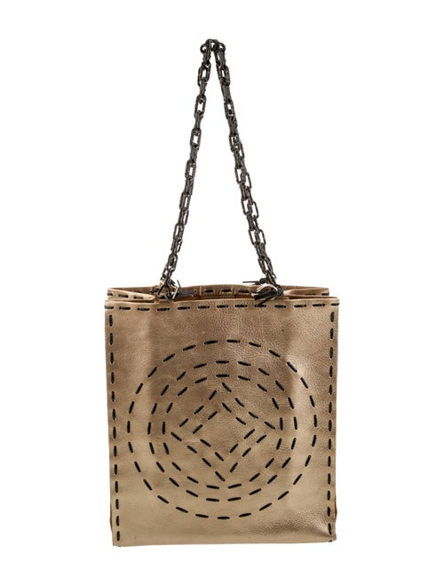 Valentino Leather Top Handle Bag