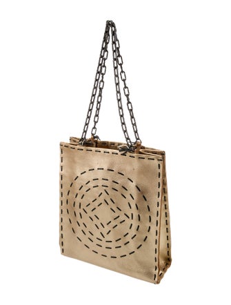 Valentino Leather Top Handle Bag